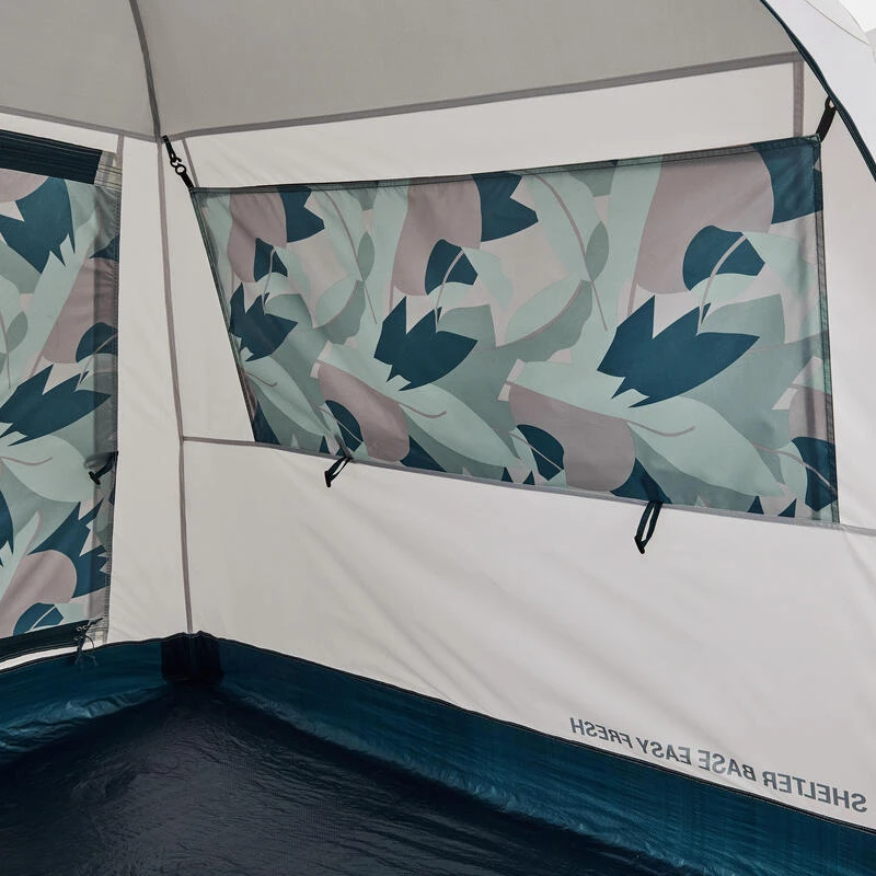 Quechua Abri De Camping 4 Places - Base Easy Fresh - Polyvalent, Instantané à Arceaux 8 Quechua Abri De Camping 4 Places - Base Easy Fresh - Polyvalent, Instantané à Arceaux – Image 8