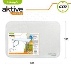 AKTIVE - Table Pliante . Table Basse Blanche En Aluminium - 40x60x40 Cm 9 AKTIVE - Table Pliante . Table Basse Blanche En Aluminium - 40x60x40 Cm -Plein Air Camping Magasin aktive table pliante table basse blanche en aluminium 40x60x40 cm 4