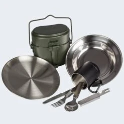 Batterie De Cuisine De Camping, Assiette Plate & Creuse, Couverts Et Tasse Set 10 Batterie De Cuisine De Camping, Assiette Plate & Creuse, Couverts Et Tasse Set -Plein Air Camping Magasin batterie de cuisine de camping assiette plate and creuse couverts et tasse set 3