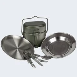 Batterie De Cuisine De Camping, Assiette Plate & Creuse Et Couverts Set 9 Batterie De Cuisine De Camping, Assiette Plate & Creuse Et Couverts Set -Plein Air Camping Magasin batterie de cuisine de camping assiette plate and creuse et couverts set 2