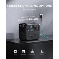 BLUETTI Générateur Électrique Portable AC180 1152Wh Batterie LiFePO4 Pour Voyage -Plein Air Camping Magasin bluetti generateur electrique portable ac180 1152wh batterie lifepo4 pour voyage 3
