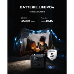 BLUETTI Générateur Électrique Solaire AC180 Avec Panneau Solaire PV200 -Plein Air Camping Magasin bluetti generateur electrique solaire ac180 avec panneau solaire pv200 4