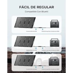 BLUETTI Panneau Solaire MP200 Pour Camping, Jardin, Voyage -Plein Air Camping Magasin bluetti panneau solaire mp200 pour camping jardin voyage 2