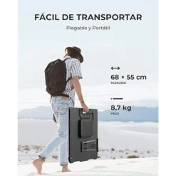 BLUETTI Panneau Solaire MP200 Pour Camping, Jardin, Voyage -Plein Air Camping Magasin bluetti panneau solaire mp200 pour camping jardin voyage 3