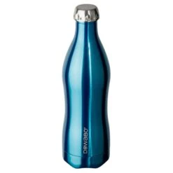 Bouteille Isotherme Double Paroi Collection Metallic - 750 Ml - Bleu -Plein Air Camping Magasin bouteille isotherme double paroi collection metallic 750 ml bleu 2