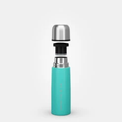 Quechua Bouteille Isotherme Inox 0,4L Avec Gobelet Pour La Randonnée - Turquoise 17 Quechua Bouteille Isotherme Inox 0,4L Avec Gobelet Pour La Randonnée - Turquoise -Plein Air Camping Magasin bouteille isotherme inox 04l avec gobelet pour la randonnee turquoise 7