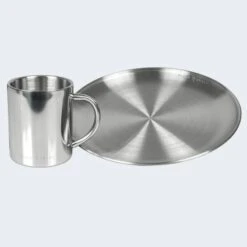 Camping Assiette Plate Et Tasse Isotherme Set | Acier Inoxydable -Plein Air Camping Magasin camping assiette plate et tasse isotherme set acier inoxydable 2