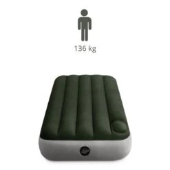 Intex Downy Jr. Twin Airbed - Lit Gonflable - 191x76x25cm - Avec Accessoires 7 Intex Downy Jr. Twin Airbed - Lit Gonflable - 191x76x25cm - Avec Accessoires -Plein Air Camping Magasin downy jr twin airbed lit gonflable 191x76x25cm avec accessoires 2