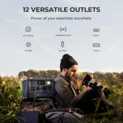 Générateur Solaire BLUETTI EB70 716Wh -Plein Air Camping Magasin generateur solaire bluetti eb70 716wh 2