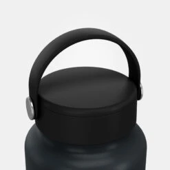 Quechua Gourde MH100 Isotherme (inox Double Paroi à Vide D'air) 0,95L Large Ouverture -Plein Air Camping Magasin gourde mh100 isotherme inox double paroi a vide dair 095l large ouverture 3