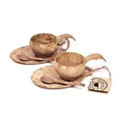 Kupilka Boîte-cadeau-Tasse, Cuillère Et Assiette-Original (Marron) -Plein Air Camping Magasin kupilka boite cadeau tasse cuillere et assiette original marron 3
