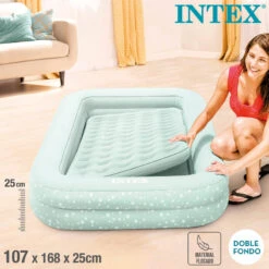 Matelas Gonflable - Intex Kidz - Matelas Gonflable Pour Enfants - 1 Personne -Plein Air Camping Magasin matelas gonflable intex kidz matelas gonflable pour enfants 1 personne 4