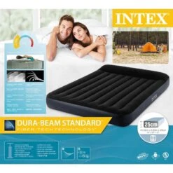 Matelas Gonflable - Intex Pillow Rest Classic -2 Personnes -Plein Air Camping Magasin matelas gonflable intex pillow rest classic 2 personnes 4