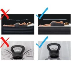 Matelas Gonflable - Intex Prestige Downy -1 Personne - 76x191x25 Cm (BxLxH) -Plein Air Camping Magasin matelas gonflable intex prestige downy 1 personne 76x191x25 cm bxlxh 3