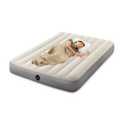 Matelas Gonflable - Intex Single-High -2 Personnes 8 Matelas Gonflable - Intex Single-High -2 Personnes -Plein Air Camping Magasin matelas gonflable intex single high 2 personnes 3