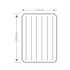 Intex Prestige Downy Jr. Twin Airbed - Lit Gonflable - 191x152x25cm - Avec Accessoires -Plein Air Camping Magasin prestige downy jr twin airbed lit gonflable 191x152x25cm avec accessoires 3