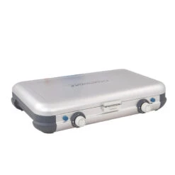 Campingaz Réchaud De Camping à Gaz 2 Feux Camp & Grill - Plancha, Grill Et Wok -Plein Air Camping Magasin rechaud de camping a gaz 2 feux camp and grill plancha grill et wok 5