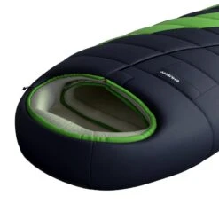 Husky Sac De Couchage Momie Espace -6°C 2021 220 X 85 Cm - Gris Avec Vert - Adultes -Plein Air Camping Magasin sac de couchage momie espace 6c 2021 220 x 85 cm gris avec vert adultes 3