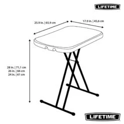 Table Individuelle Ajustable En Hauteur LIFETIME #80251 -Plein Air Camping Magasin table individuelle ajustable en hauteur lifetime 80251 6