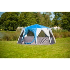 Tente Coleman Octagon 8 (Bleue) -Plein Air Camping Magasin tente coleman octagon 8 bleue 4