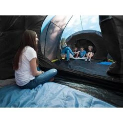 Tente Dôme Familiale Hammerfest 4 - Camping - 4 Personnes - 2 Cabines -Plein Air Camping Magasin tente dome familiale hammerfest 4 camping 4 personnes 2 cabines 2