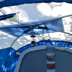 Tente Familiale Dôme Nimbus 12 - Camping - 12 Personnes - 3 Cabines -Plein Air Camping Magasin tente familiale dome nimbus 12 camping 12 personnes 3 cabines 4