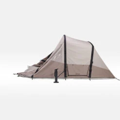 Quechua Tente Gonflable De Camping - AirSeconds 4.2 Polycoton - 4 Personnes - 2 Chambres -Plein Air Camping Magasin tente gonflable de camping airseconds 42 polycoton 4 personnes 2 chambres 9