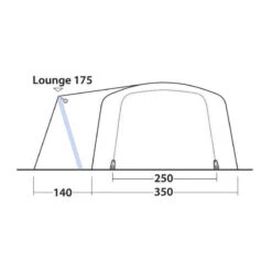 Tente Gonflable Outwell Oakdale 5PA -Plein Air Camping Magasin tente gonflable outwell oakdale 5pa 4