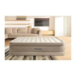 Intex Ultra Plush Queen Airbed - Lit Gonflable - 203x152x46cm - Compris Accessoires -Plein Air Camping Magasin ultra plush queen airbed lit gonflable 203x152x46cm compris accessoires 3
